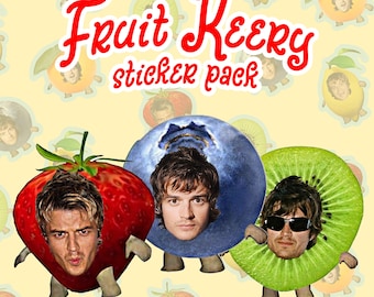 pakiet naklejek Fruit Keery