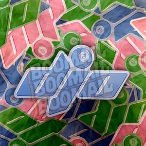 djo | y2k logo sticker