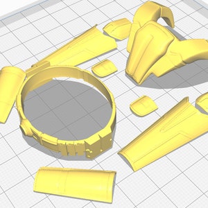 Ant-Man Suit Accessories 3D STL FILES (Only Files)