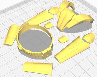 Ant-Man Suit Accessories 3D STL FILES (Only Files)