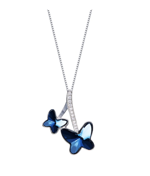 Beautiful butterfly necklace! Perfect gift for a friend, sister, partner,  or mom! She will love it! … Swarovski Necklace, $86 … NEW LEAF… | Instagram