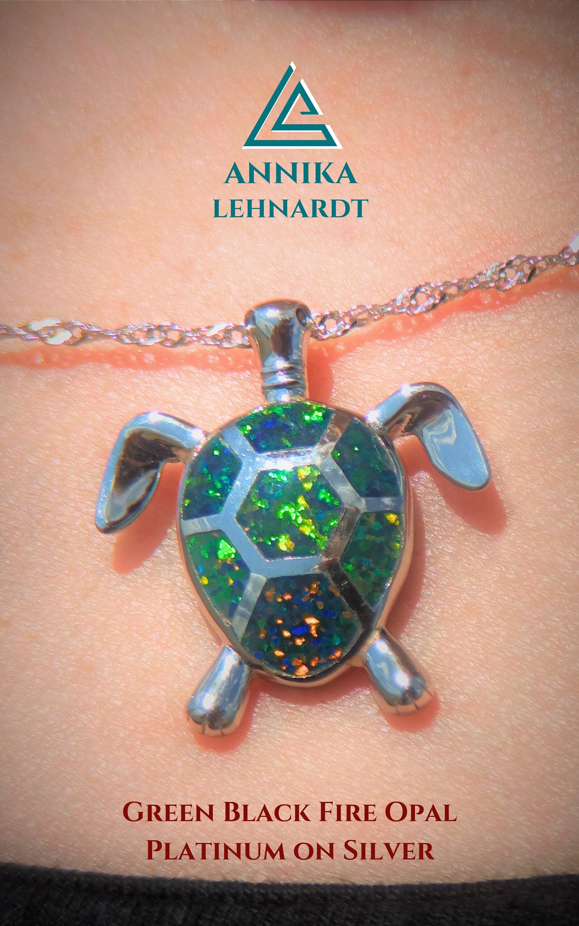 Collana con tartaruga, coda di balena e stella marina – Mimini Gioielli