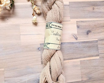 Yarn Destash - 50g Skein, Merino and Silk Natural Undyed Local Oregon Yarn, 2 Ply, Fingering Weight