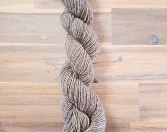 Yarn Destash - 100g Skein, Alpaca Yarn, Beige DK Weight Soft Luxury Yarn