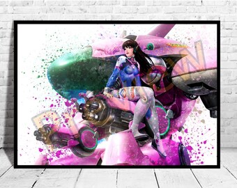 overwatch poster etsy
