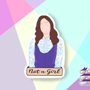 The Good Place Janet Nicht ein Mädchen Sticker