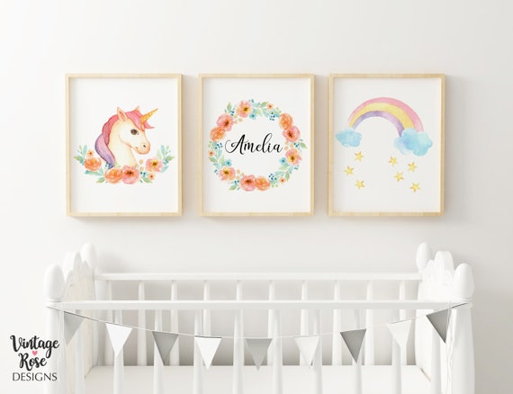 Unicorn nursery cheap ideas