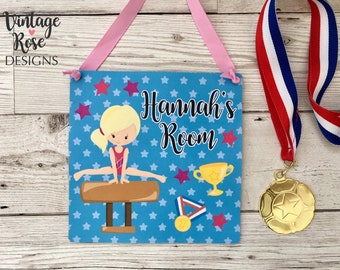 Gymnastic Sign Girls - Etsy
