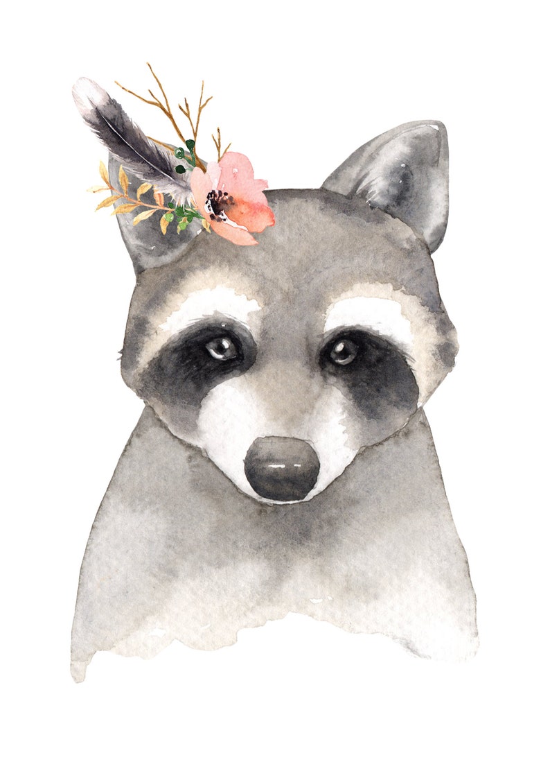 Animal Wall Art Woodland Nursery Decor Woodland Animals Etsy