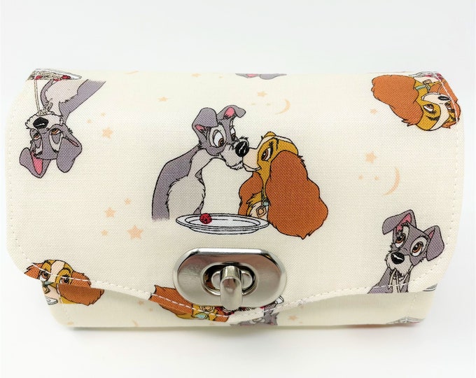 Lady and the Tramp Disney Inspired Accordion Wallet Fun Etsy