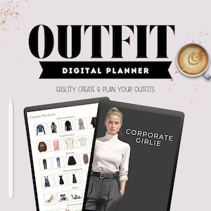 Daily Outfit Planner, Workwear Outfit Planner, Corporate Fashion Planner, Work Outfit, Work Fashion Office, Capsule Wardrobe