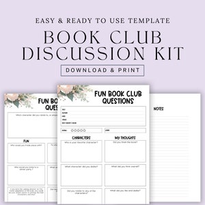 Fun And Engaging Book Club Questions, Book Club Meeting Discussions, Book Club Prompts, Questions For Reading Group, Hosting Club Activity