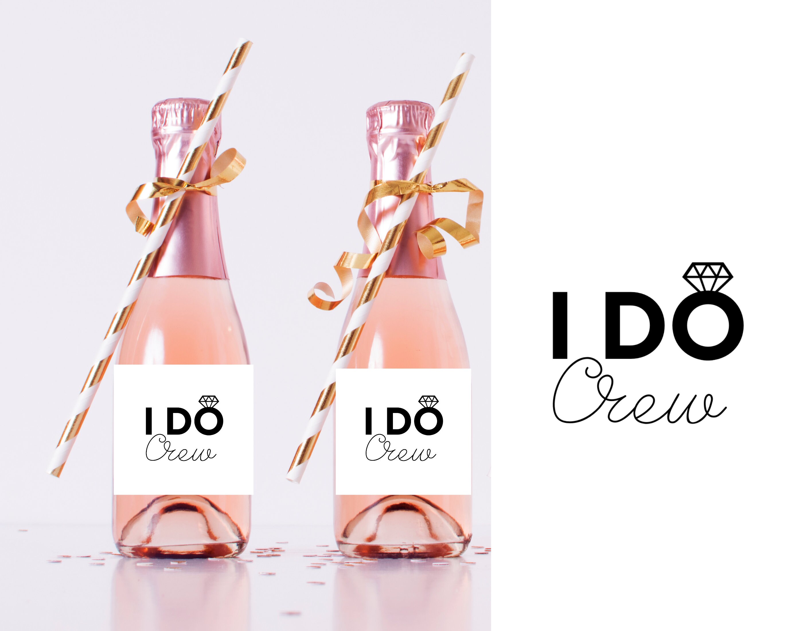 I do Crew, Will You Be My Bridesmaid, Bridesmaid Proposal, Hen Party …