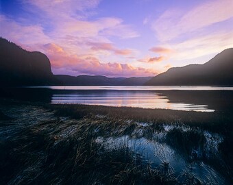 Foto impressie Zonsopgang en eerste sneeuwstranden ter hoogte van Eternity River op de Saguenay