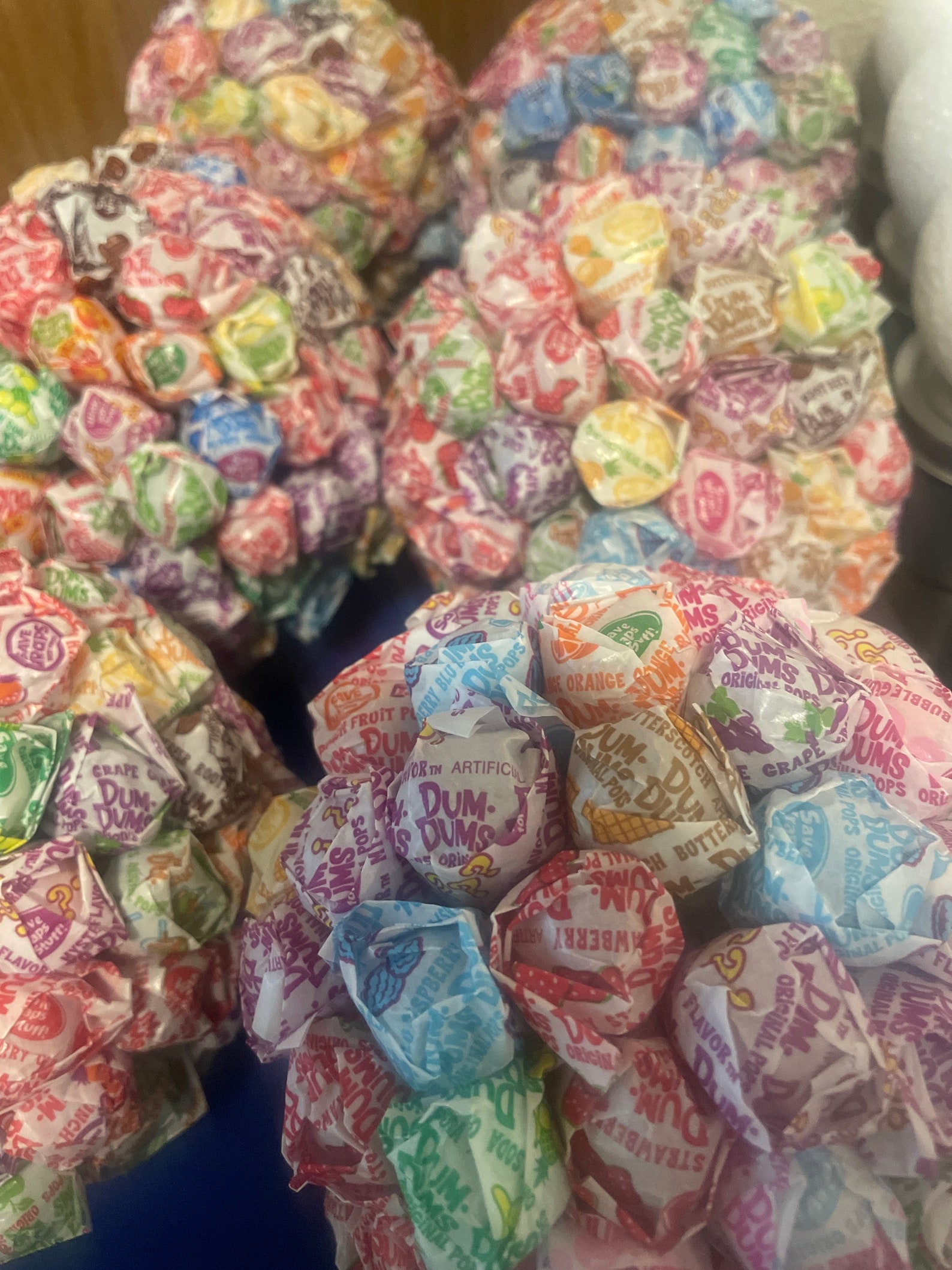 Mini Candy Bouquet Lollipop Candy Basket Dum Dum Basket Etsy