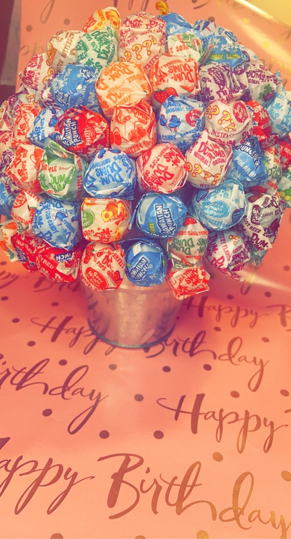 Un mini bouquet en bonbon.