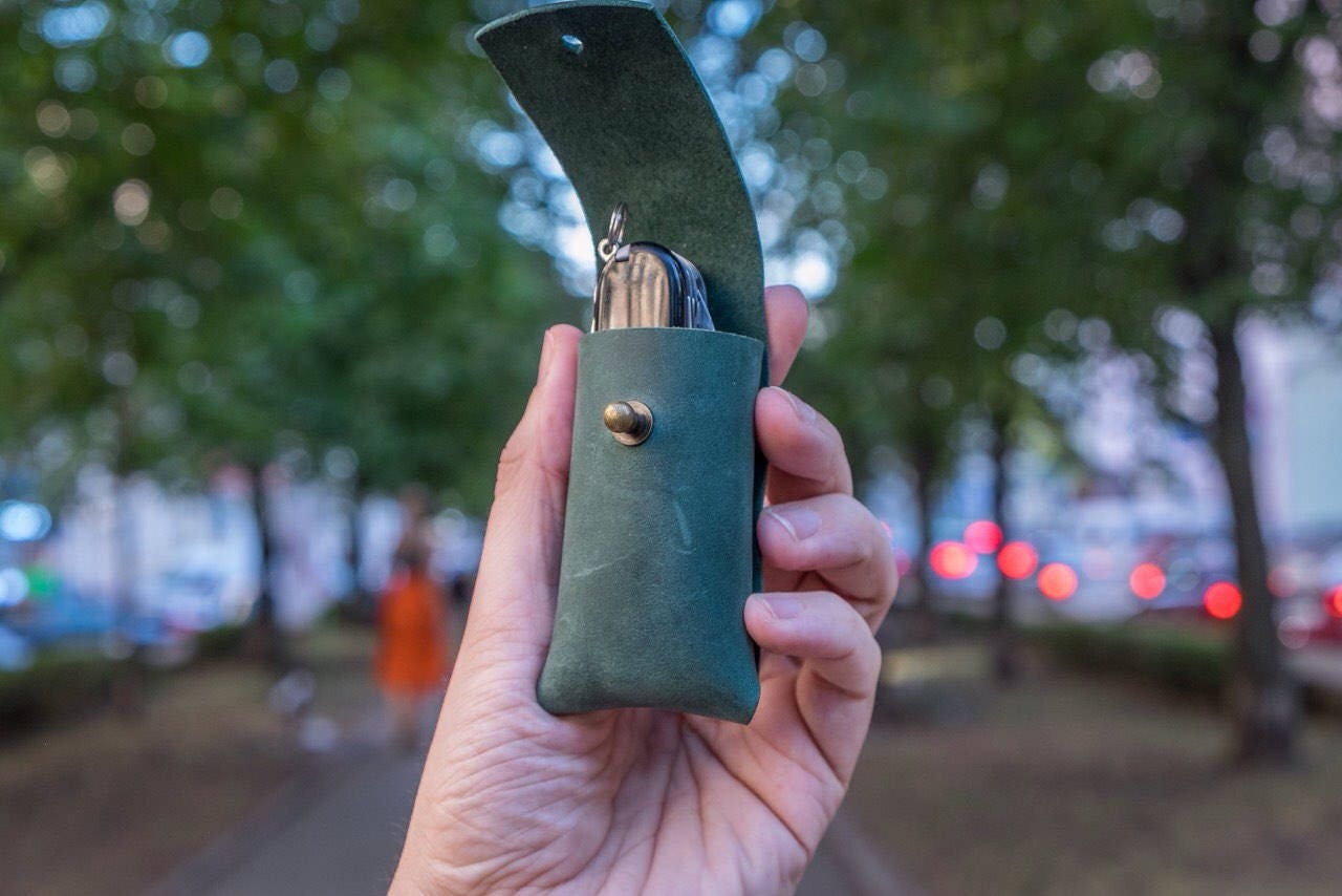 Penknife holder Belt knife holster belt pouch Swiss Army Etsy