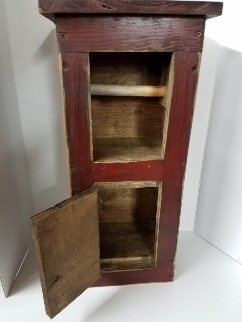 Primitive Country Wood 24 Toilet Paper Holder Etsy Australia