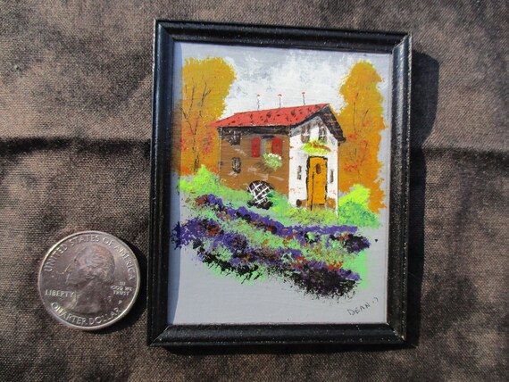 miniature paintings for dolls houses