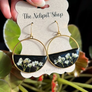 Baby's Breath Cathedral Earrings - Seed and Soil main image 1