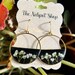 Baby's Breath Cathedral Earrings - Seed and Soil