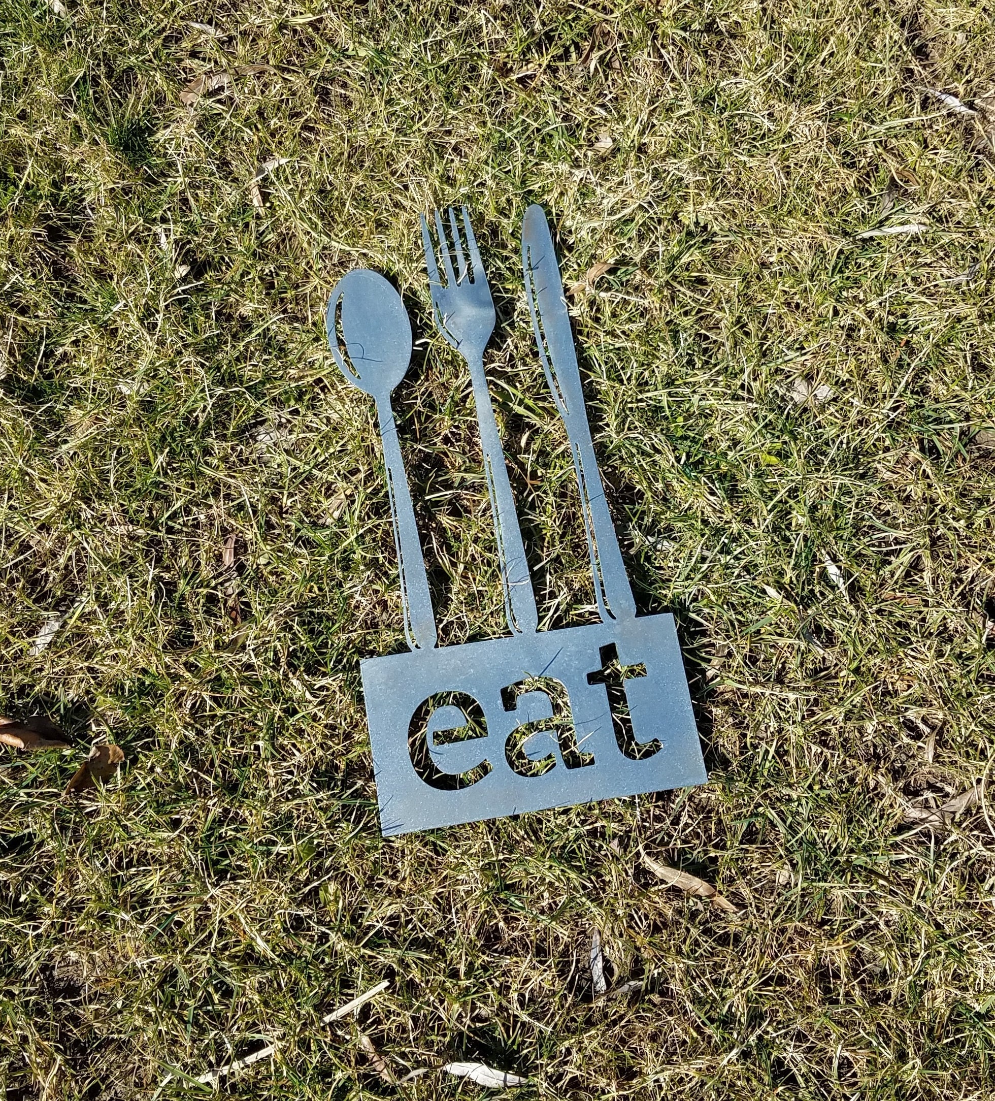 Museum Sign Eat Eat Sign / Kitchen Sign / Metal Eat Sign / Metal Sign / Home Sign ...