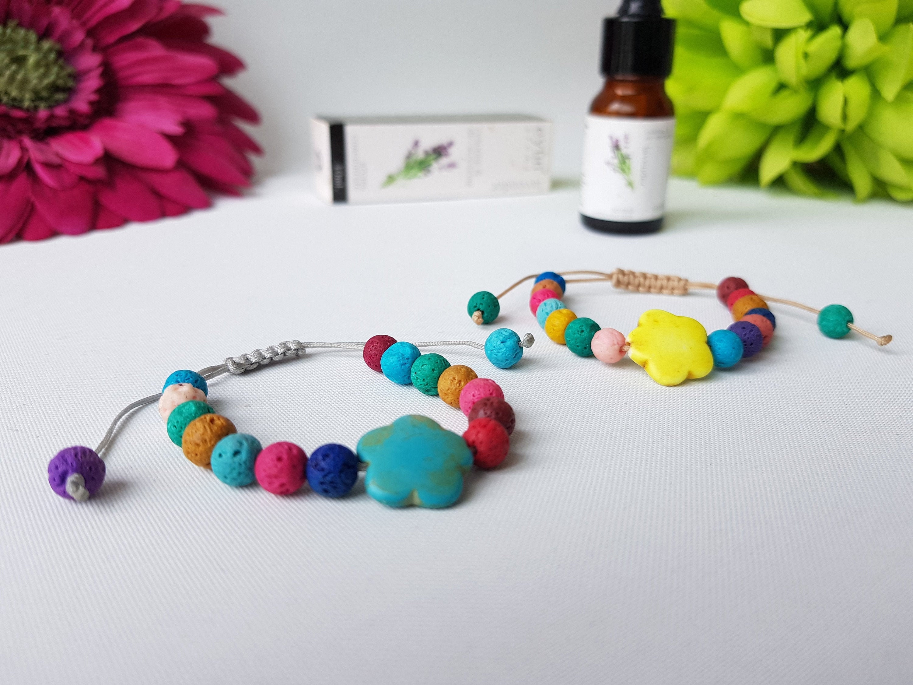 Worry stone bracelet for kids children aroma bracelet with Etsy