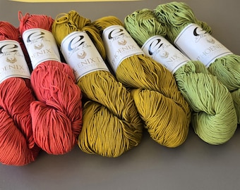 Ella Rae Phoenix Egyptian Cotton DK Yarn, 200g Total
