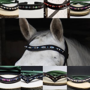 Beaded Bling Browbands - Custom - Made to Order