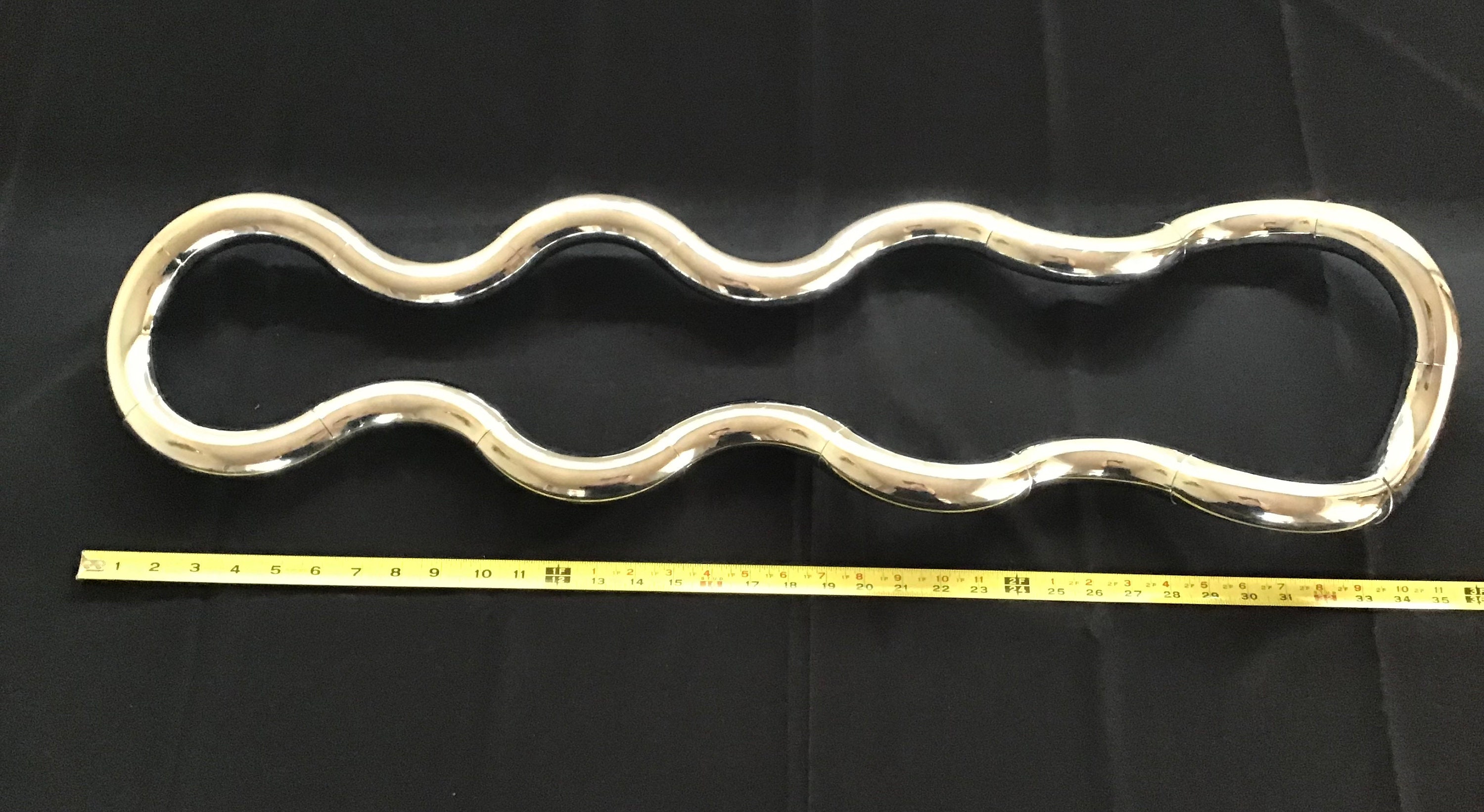Original Vintage 1982 Chrome “tangle” Kinetic Sculpture by Richard 