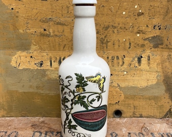 Vintage Portmeirion Botanic Garden Water Melon Cucurbita Citrullus Gin Bottle Decanter