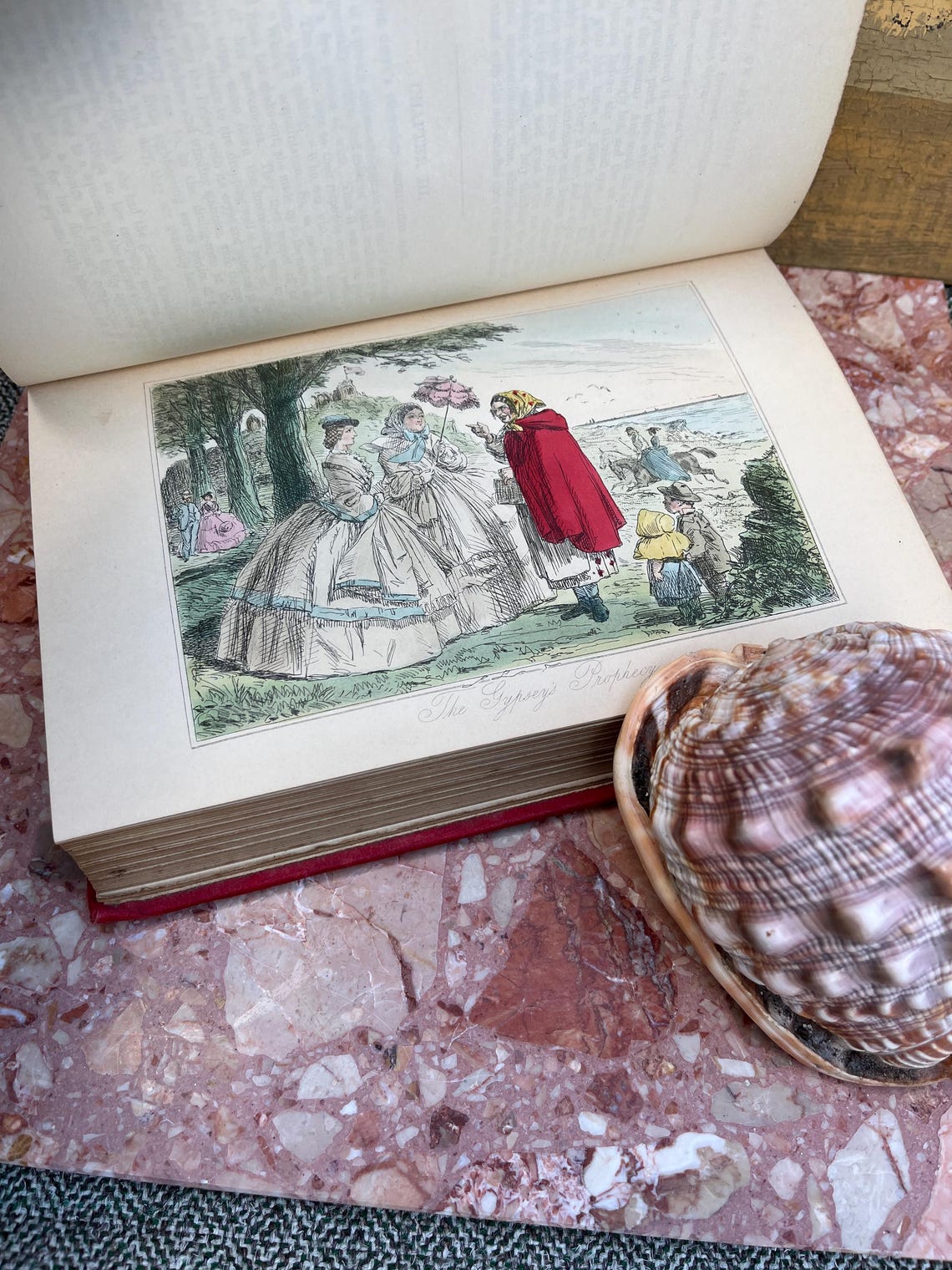 Antique c.1890 Plain Or Ringlets? Robert Surtees HB Book Illustrated With 12 Hand Coloured Steel Engravings By John Leech, photo 4 of 5