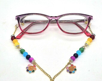 Rainbow Connection Basic Gold Eyeglass Chain