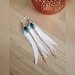 see more listings in the Feather Earrings section