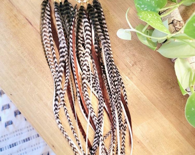 Extra Long Feather Earrings, statement earrings, boho earrings, southwestern earrings, boho feather earring, moonstone earring, hoop earring