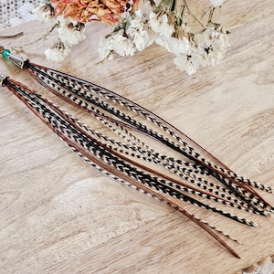 Long Feather Earrings, natural feather earring, black feather earring, rodeo earrings, brown feather earring, festival earrings, boho gifts