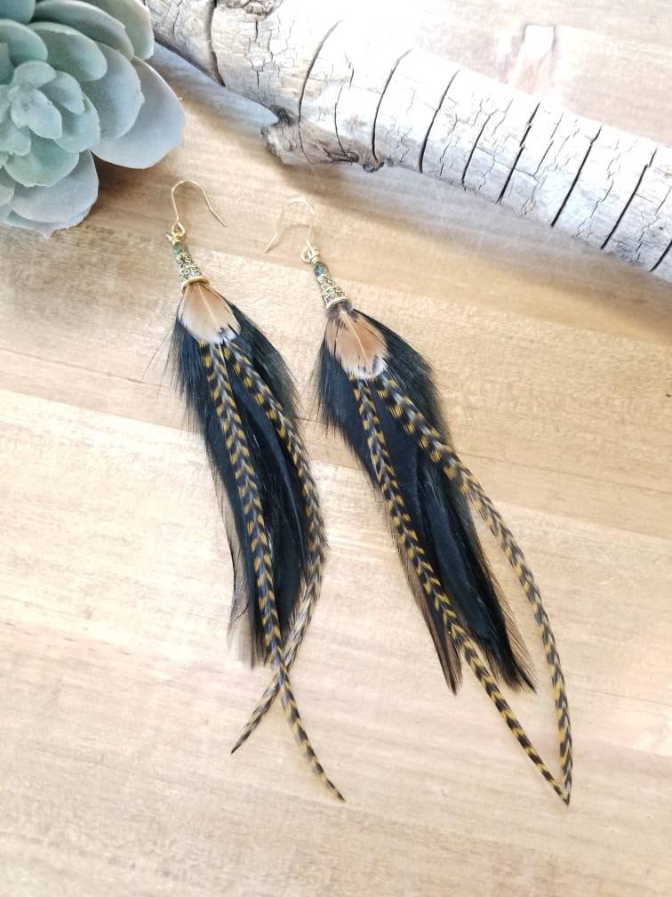 Black earrings for western dresses hotsell