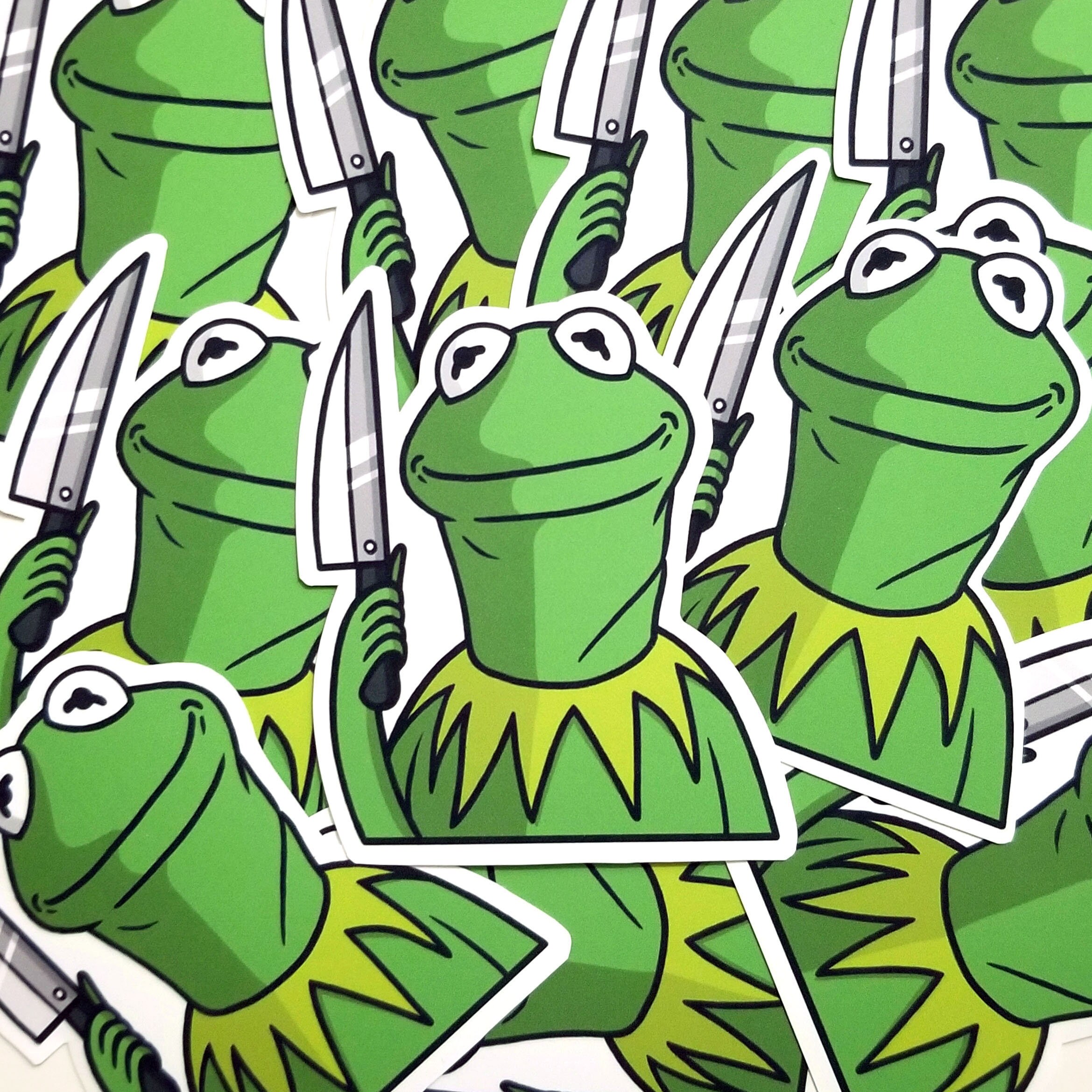 Kermit the Frog Sticker - Etsy