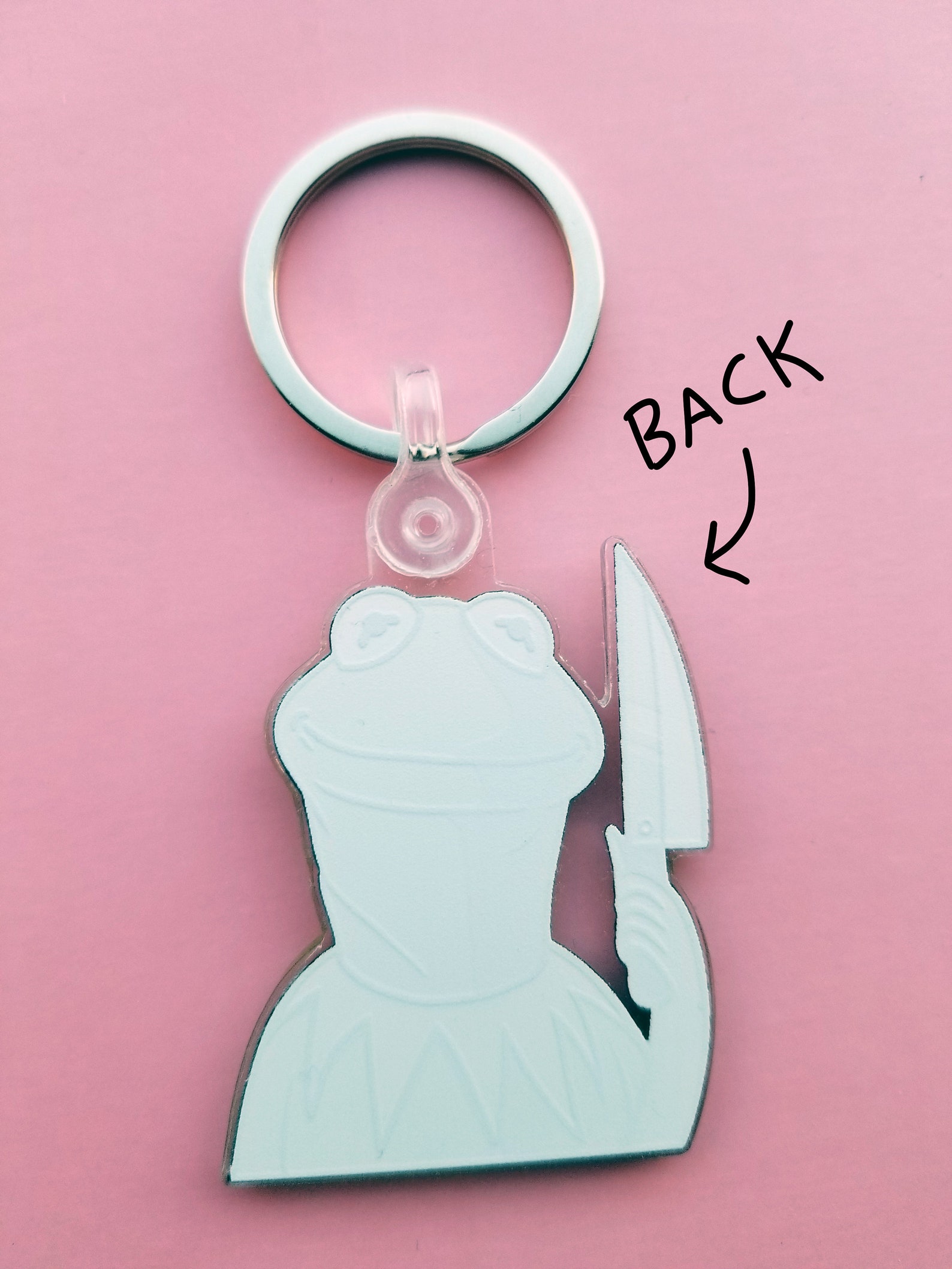 Kermit the Frog Keychain Etsy