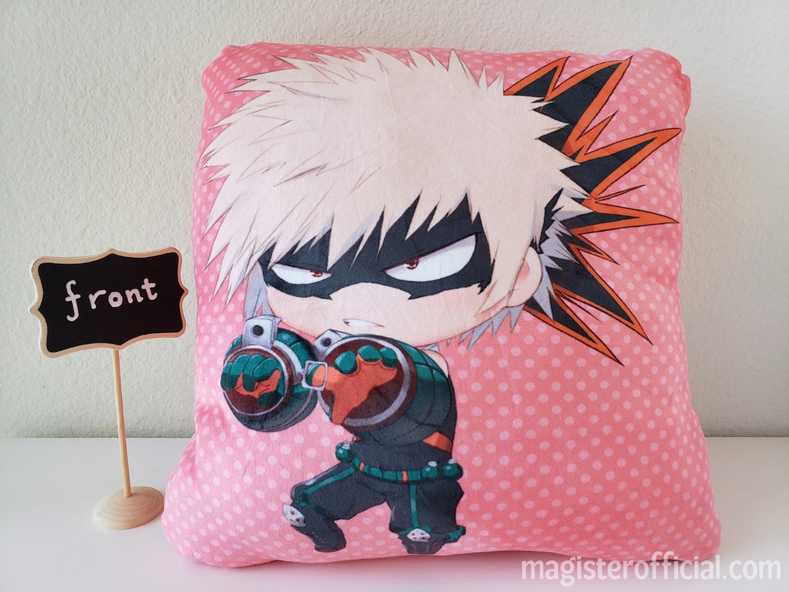 BNHA Ultra Soft Plush Pillow | Etsy