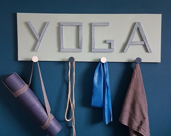 Yoga Bild Garderobe