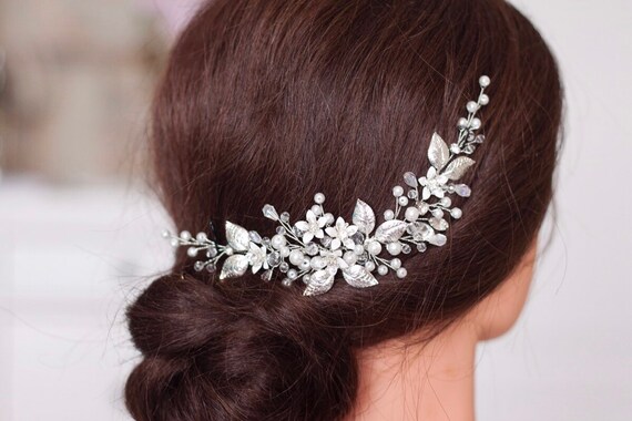 Bridal Hair Piece Wedding Hair Piece Bridal Headpiece Wedding Etsy