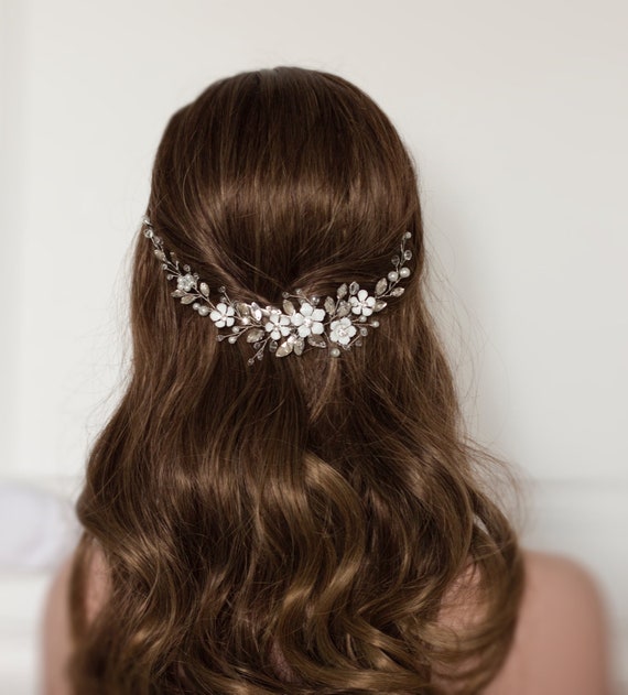 Bridal Hair Piece Wedding Headpiece Bridal Headpiece Wedding Etsy