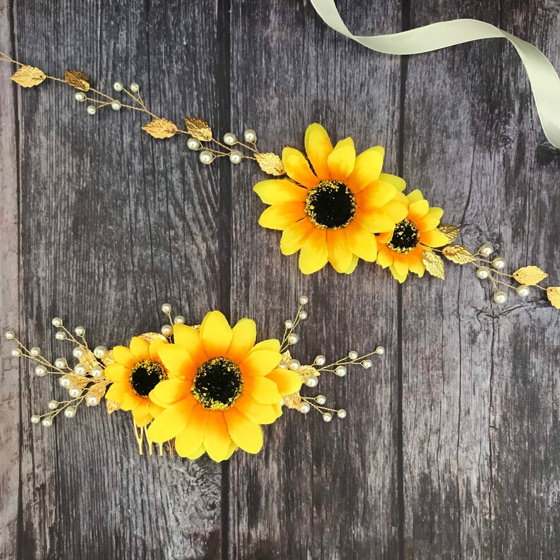 Sunflower sash Sunflower sash for dress Sunflower sash belt Etsy