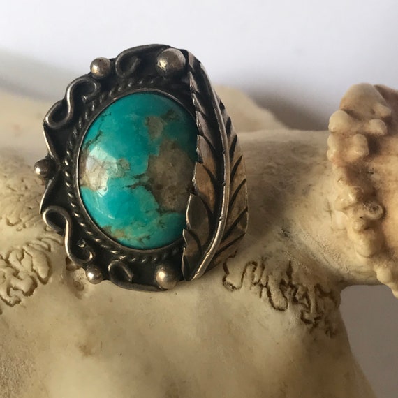 Native American Navajo Turquoise Ring