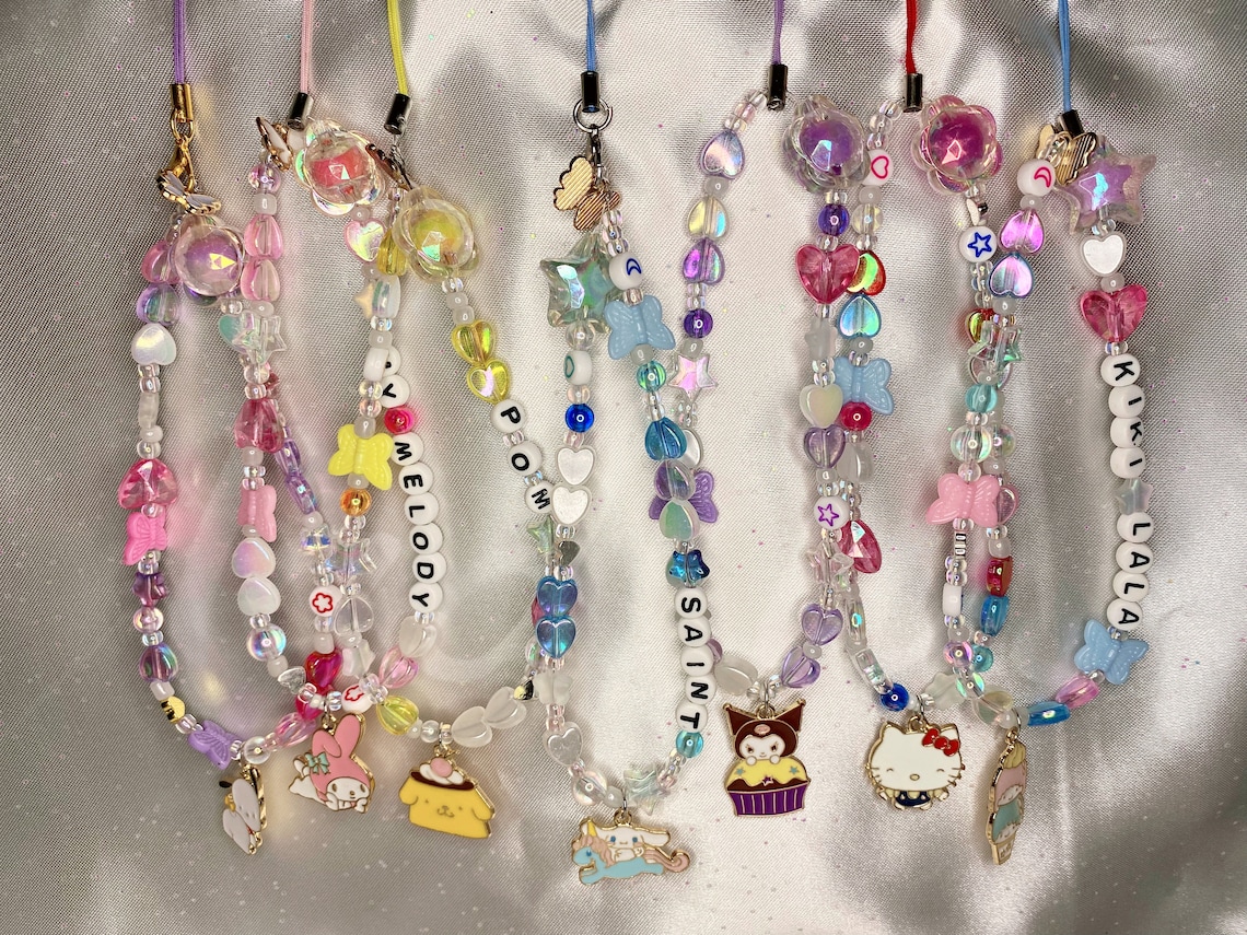 Custom Sanrio Phone Charm/strap MADE TO ORDER Etsy