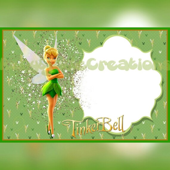 Tinkerbell, Disney Autograph book, printable page Il_570xn