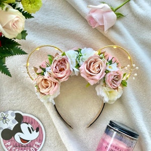 Rose Gold Dream Disney Ears /  Minnie Ears / Princess Ears / Disney Ears / Mickey Ears