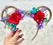 Ariel Mickey ears / Little Mermaid Minnie ears / Princess headband / Under the sea / Floral Headband / Floral Mickey Ears / Disney ears 