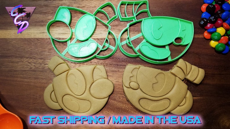 Official CUPHEAD & MUGMAN Plush Throw Blanket 48" x 60 ...